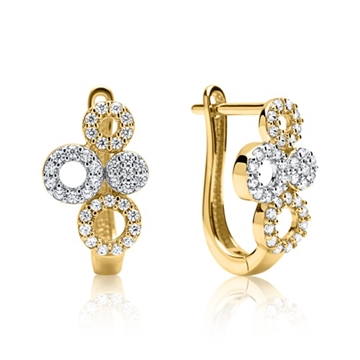 Creoler i 8 karat Guld