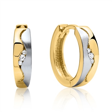 Creoler i Guld og Hvidguld