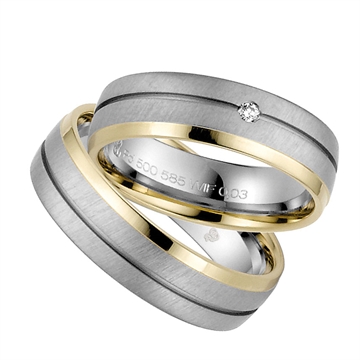 Vielsesringe i Palladium