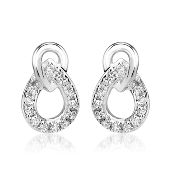 Ørestikker i hvidguld