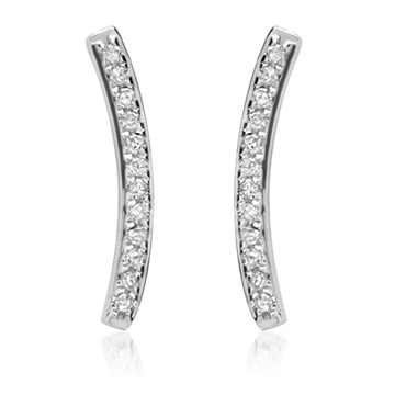 Ørestikkeri hvidguld