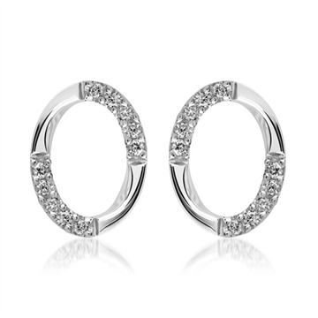 Ørestikker i hvidguld