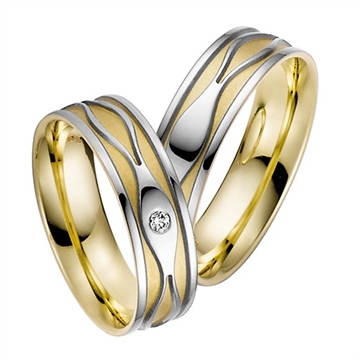 Vielsesringe i guld og hvidguld