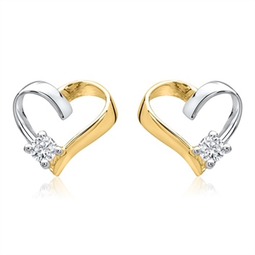 Ørestikker i Guld og Hvidguld 