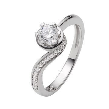 Forlovelsesring i sølv