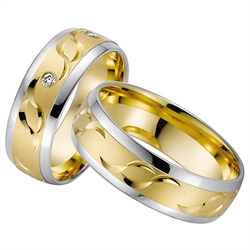 Vielsesringe i Guld og Hvidguld