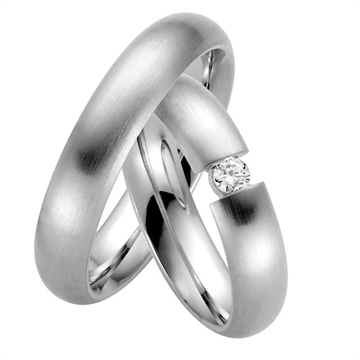 Vielsesringe i Hvidguld