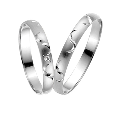 Vielsesringe i Sølv