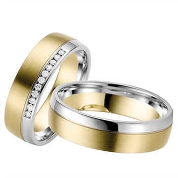 Vielsesringe i Palladium