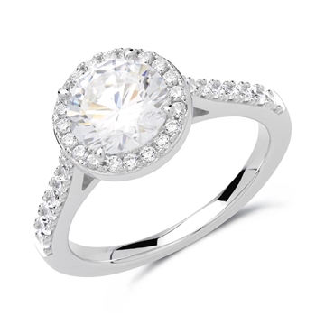 Forlovelsesring i Sølv