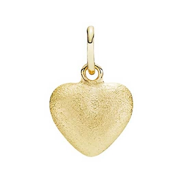 Vedhæng i Guld med hjerte