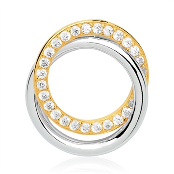 Vedhæng i tofarvet Sølv