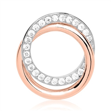 Vedhæng i tofarvet Sølv