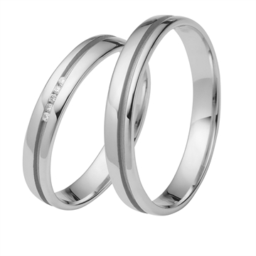 Vielsesringe i Hvidguld