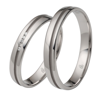 Vielsesringe i Palladium