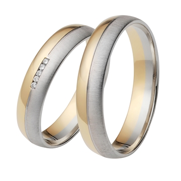 Vielsesringe i Guld og Hvidguld