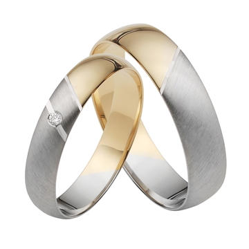 Vielsesringe i Guld og Hvidguld