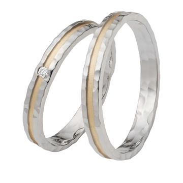 Vielsesringe i Guld og Hvidguld