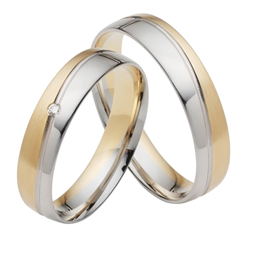 Vielsesringe i Guld og Hvidguld
