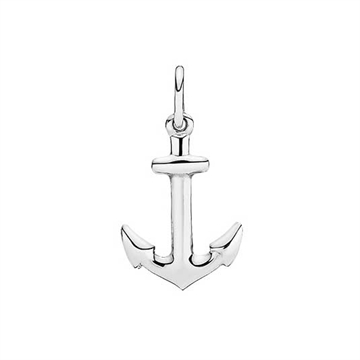 Vedhæng i Sølv med anker