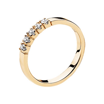 Alliancering i Guld med Zirkonia