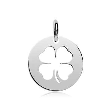 Vedhæng i Sølv med kløver