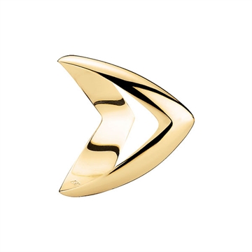 Bispehue ring i Guld