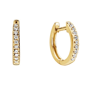 Creoler i 14 kt. Guld