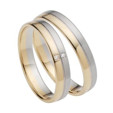 Vielsesringe i Guld og Hvidguld