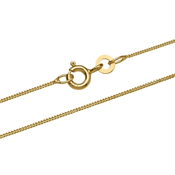 Panserhalskæde i 8 kt. Guld - 0,8 mm