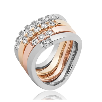 BARTOLI Elegance alliancering i guld