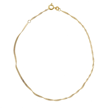Ankelkæde i 8 kt. Guld